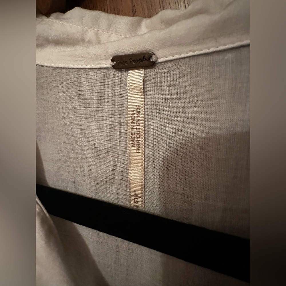 Free People Cotton Oversized Long Sleeve
Button Down Shirt - Picture 3 of 6